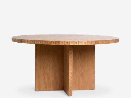 Edda Round Dining Table For Cheap