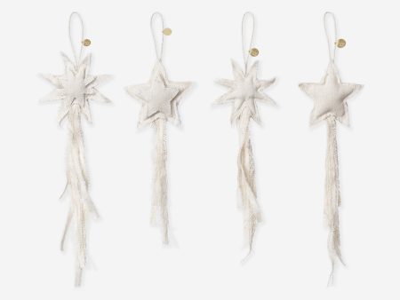 Vela Star Ornaments (Set of 4) by Ferm Living Online Hot Sale