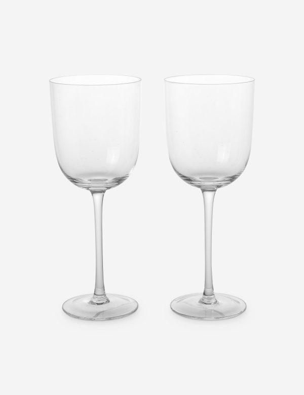 Host White Wine Glasses (Set of 2) by Ferm Living For Discount