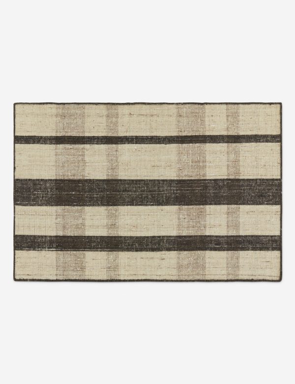 Maida Handwoven Wool-Blend Rug Swatch 12  x 12  Fashion