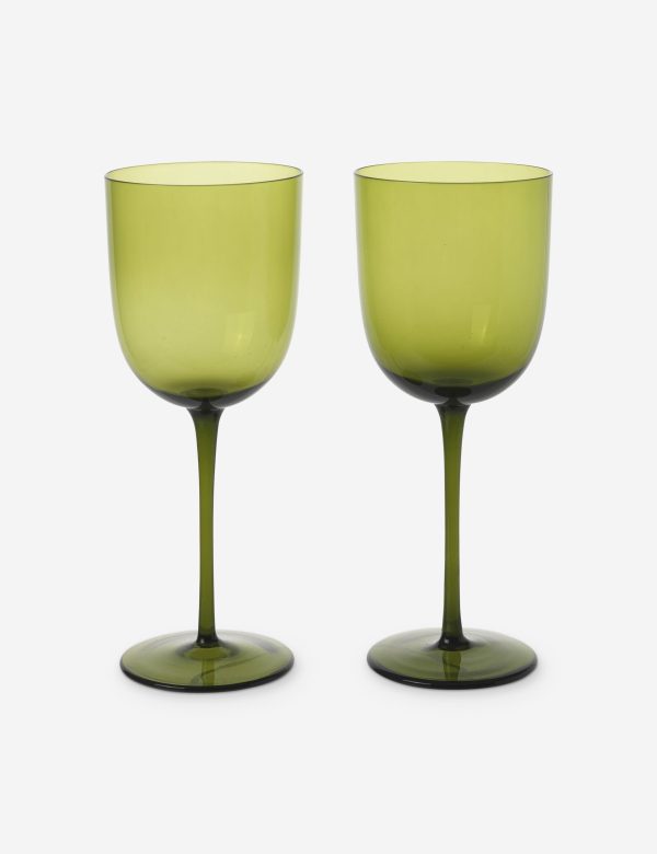 Host White Wine Glasses (Set of 2) by Ferm Living For Discount