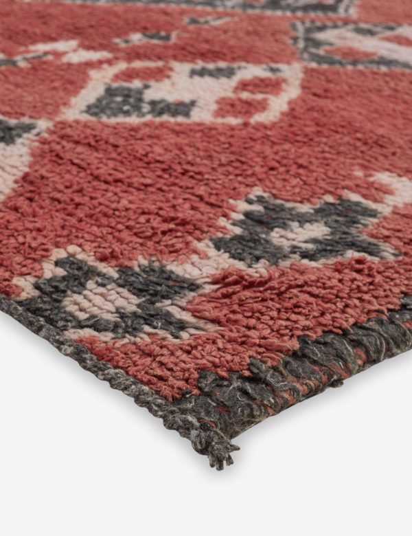 Vintage Moroccan Hand-Knotted Wool Rug No. 36, 5 7  x 11 1  For Cheap