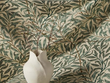 Willow Boughs Linen-Blend Fabric by Morris & Co. Online