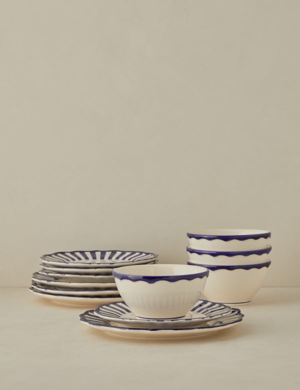 Riviera Earthenware Dinnerware by Maison Madison Cheap