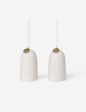 Bell Ceramic Ornaments (Set of 2) by Ferm Living Sale