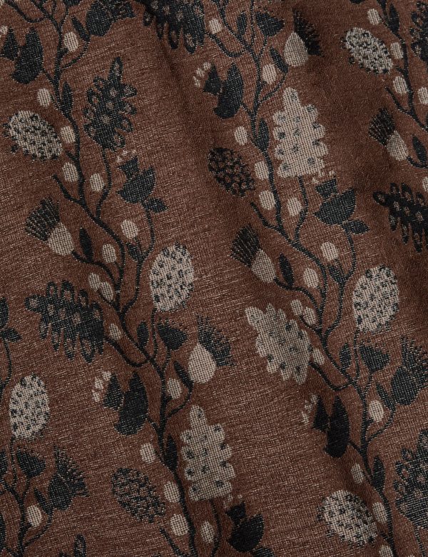 Vini Botanical Jacquard Fabric by Sarah Sherman Samuel Cheap