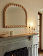 Braided Mantel Mirror by Sarah Sherman Samuel Fashion