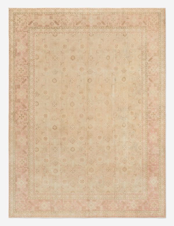 Vintage Turkish Hand-Knotted Wool Rug No. 284, 9 8  x 12 10  Sale