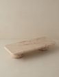 Lusine Rectangular Marble Serving Stand Discount