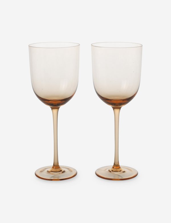 Host White Wine Glasses (Set of 2) by Ferm Living For Discount