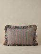 Amaroso Linen Ruffle Pillow For Sale