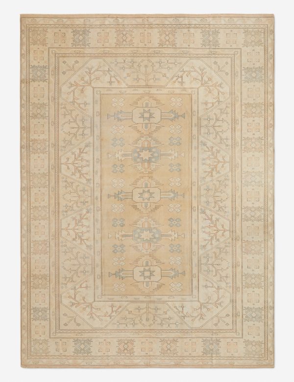 Vintage Turkish Hand-Knotted Wool Rug No. 283, 10 7  x 15 2  Online Sale