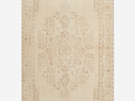 Vintage Turkish Hand-Knotted Wool Rug No. 327, 5 3  x 9 5  Online now