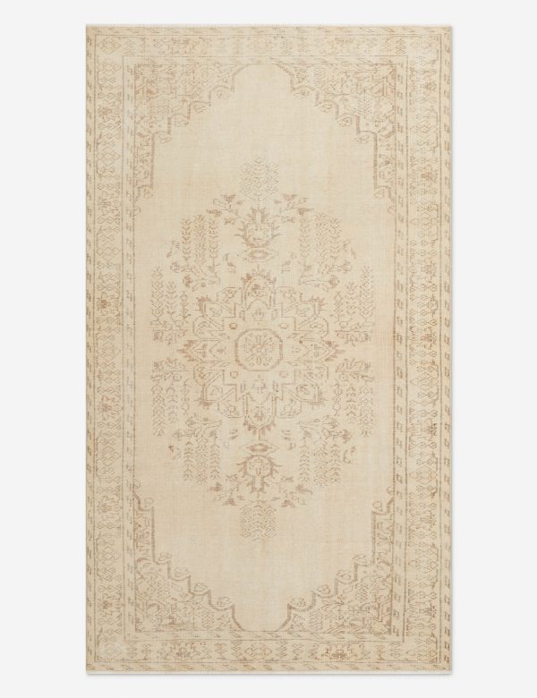 Vintage Turkish Hand-Knotted Wool Rug No. 327, 5 3  x 9 5  Online now