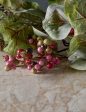 Faux Zanzibar Leaf with Pinecones & Berries Garland Cheap