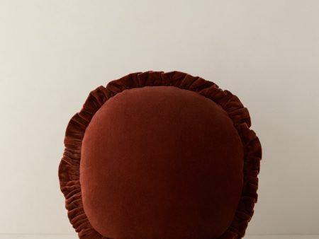 Mauree Velvet Round Pillow Online