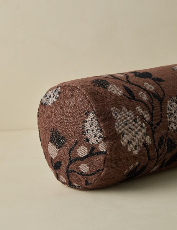 Vini Botanical Jacquard Bolster Pillow by Sarah Sherman Samuel on Sale