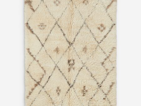 Vintage Moroccan Hand-Knotted Wool Rug No. 14, 5 1  x 9 3  Online now