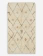 Vintage Moroccan Hand-Knotted Wool Rug No. 14, 5 1  x 9 3  Online now