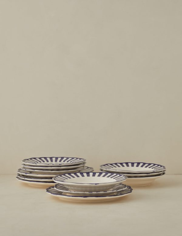 Riviera Earthenware Dinnerware by Maison Madison Cheap