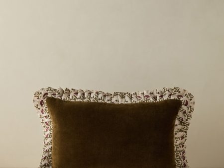 Alberta Velvet Pillow For Sale