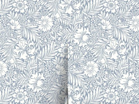 Modern Acanthus Peel + Stick Wallpaper by Erin & Ben Co. Discount