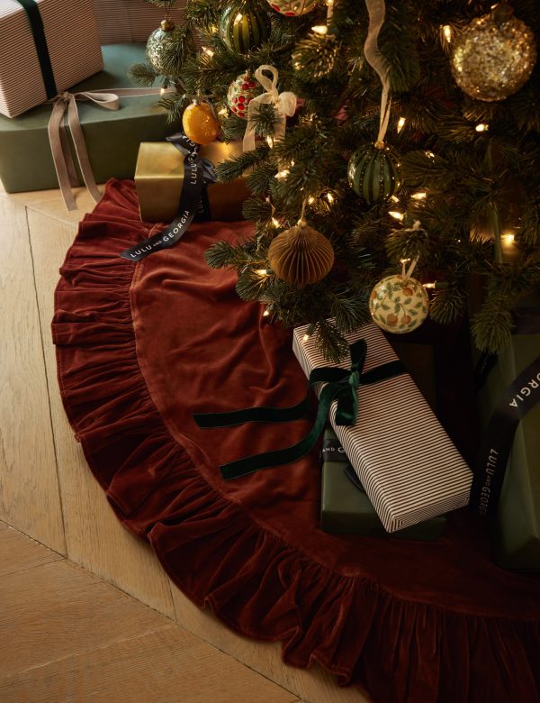 Mauree Velvet Tree Skirt Online