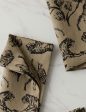 Tiger Linen Napkins (Set of 4) by Sarah Sherman Samuel Online