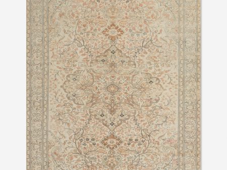 Vintage Turkish Hand-Knotted Wool Rug No. 322, 6 4  x 10 4  For Sale