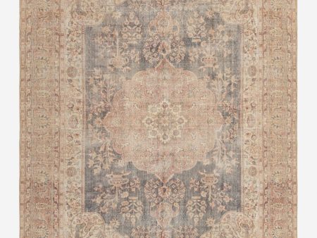 Vintage Turkish Hand-Knotted Wool Rug No. 276, 7 9  x 10 6  Online Hot Sale