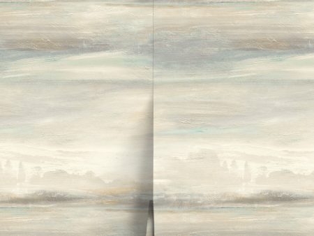 Soothing Mists Scenic Peel + Stick Wallpaper by Candice Olson Online Sale