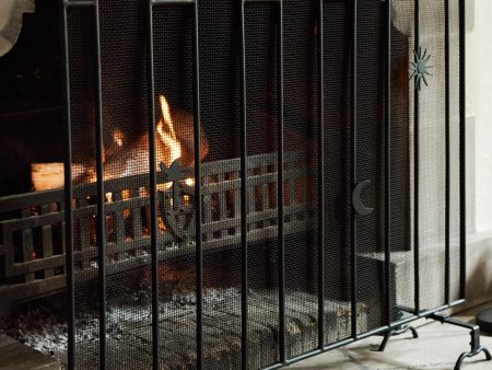 Este Fireplace Screen by Sarah Sherman Samuel Hot on Sale