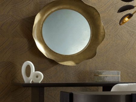 Zaraj Round Mirror by Arteriors For Cheap