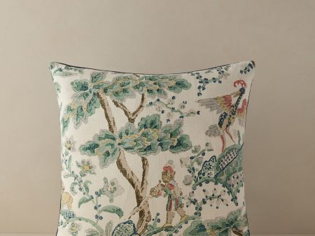 Kelmscott   Aurora Linen Pillow by Scalamandre Hot on Sale