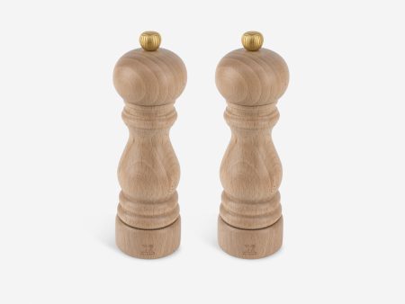 Paris Adjustable Salt + Pepper Mill Set by Peugeot Saveurs Fashion