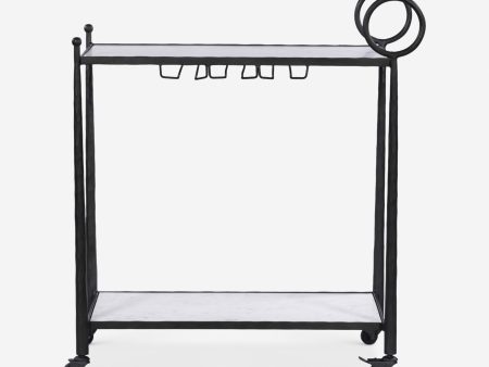 Verdi Indoor   Outdoor Bar Cart For Discount