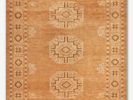 Calvez Hand-Knotted Wool Rug For Discount