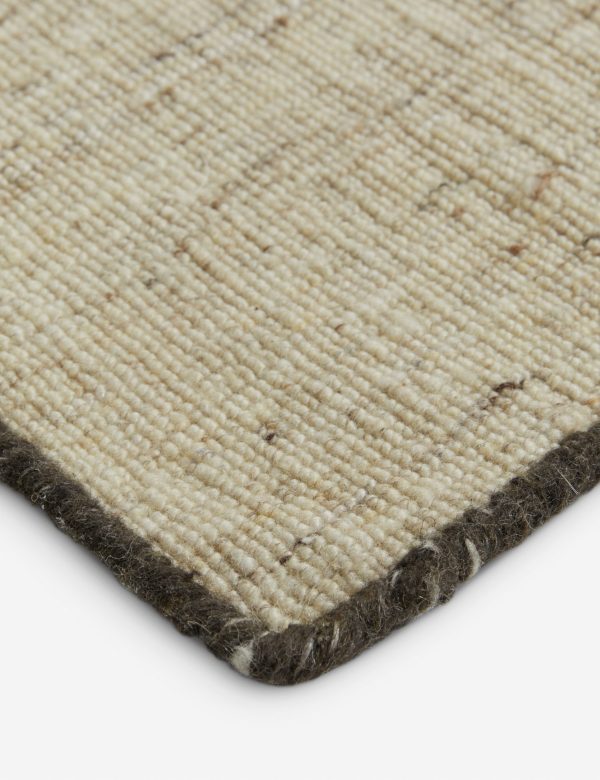 Maida Handwoven Wool-Blend Rug Swatch 12  x 12  Fashion