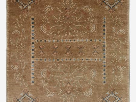 Theda Hand-Knotted Wool Rug For Discount