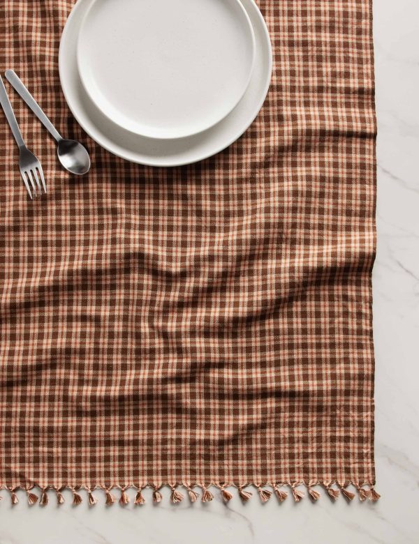 Hudson Plaid Tablecloth by Heather Taylor Home Hot on Sale