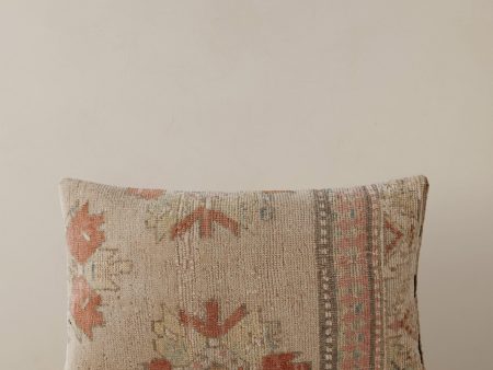 Vintage Lumbar Pillow No. 24, 16  x 24  Fashion