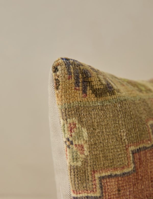 Vintage Lumbar Pillow No. 67, 12  x 20  Online now