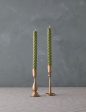 Rope Taper Candles (Set Of 2) by Greentree Home Fashion