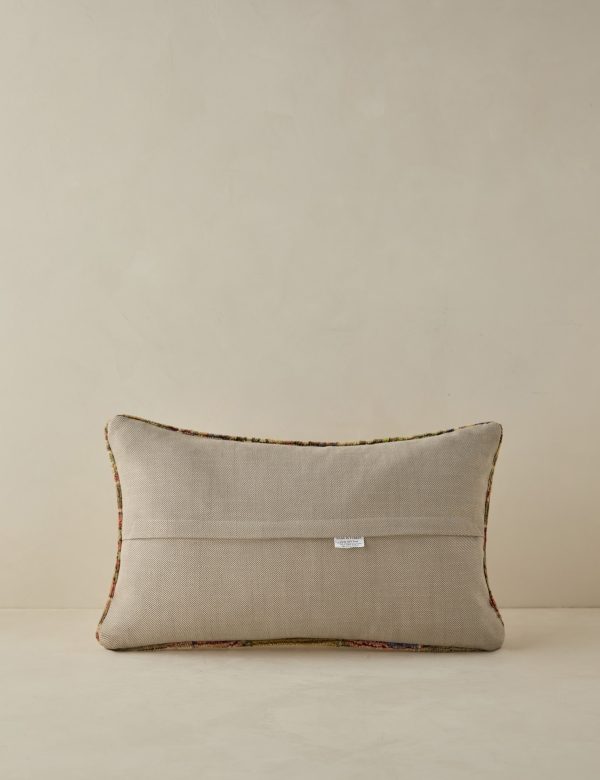 Vintage Lumbar Pillow No. 67, 12  x 20  Online now