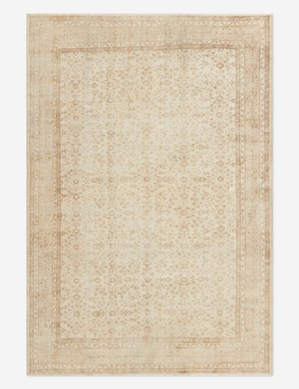 Vintage Turkish Hand-Knotted Wool Rug No. 311, 6 8  x 9 8  Sale