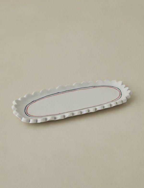 Scalloped Serving Dish by Stephanie Dawn Matthias Sale