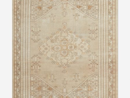 Vintage Turkish Hand-Knotted Wool Rug No. 318, 6 4  x 9 5  For Sale