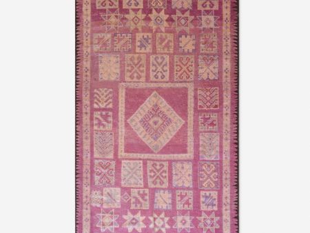 Vintage Moroccan Hand-Knotted Wool Rug No. 62, 5 4  x 11 9  Discount