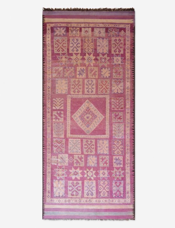 Vintage Moroccan Hand-Knotted Wool Rug No. 62, 5 4  x 11 9  Discount