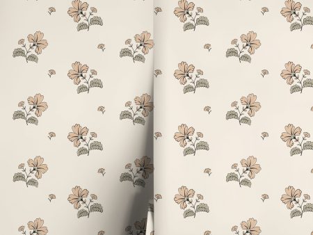 Vintage Floral Wallpaper by Rylee + Cru Hot on Sale